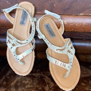Girl size 12 sparkly sandal